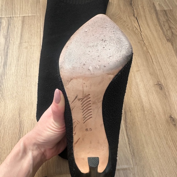 PAIGE Jessamine Over the Knee Stretch Knit Boot | Size 6.5 - Picture 8 of 11